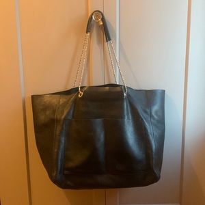 Sezane Gaby Tote Bag in Black